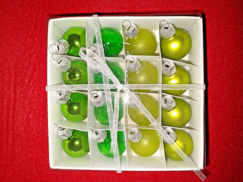 Weihnachtskugeln mini - 16,