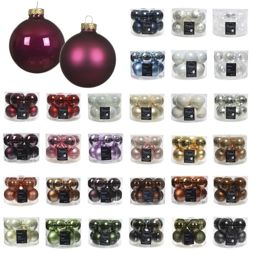 Stück weihnachtskugeln 6cm - weihnachtskugeln,
