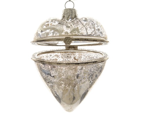 Christbaumschmuck glas herz - christbaumschmuck,