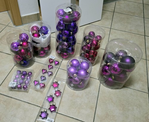 150 tlg set christbaumschmuck - set,