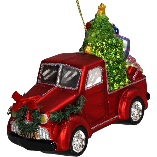 Christbaumschmuck glas 6cm - christbaumschmuck, 14,6cm