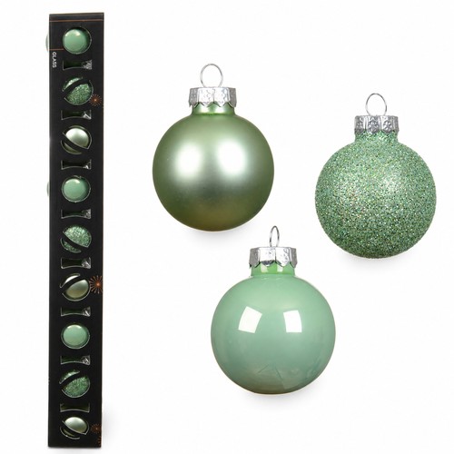 Weihnachtskugeln glas 3cm - 9,
