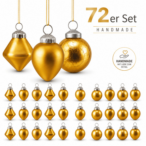 Weihnachtskugeln glas im - 72,