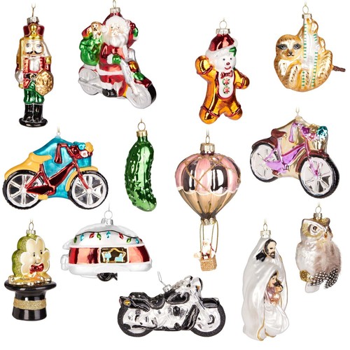 Brubaker glas weihnachtskugeln - brubaker,