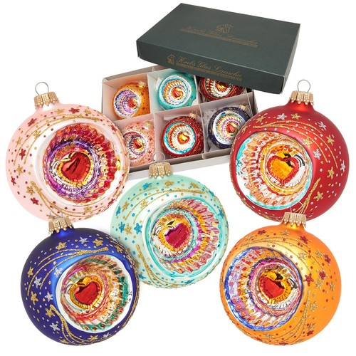 6er set christbaumschmuck - 6er,