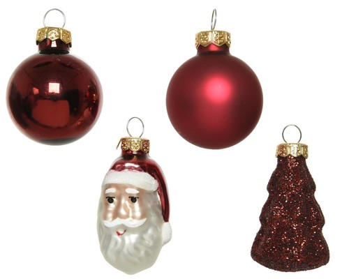 Christbaumkugeln anhänger set - christbaumkugeln,