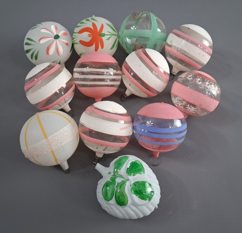 12er set christbaumschmuck - 12er,