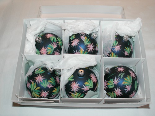 Christbaumschmuck 6 bunte - ",