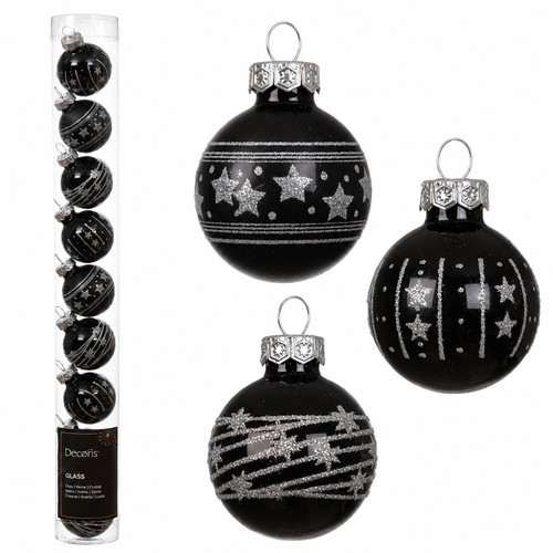 Weihnachtskugeln glas mit - 9,