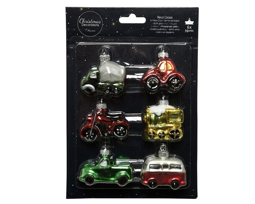 Christbaumschmuck glas mini - christbaumschmuck,